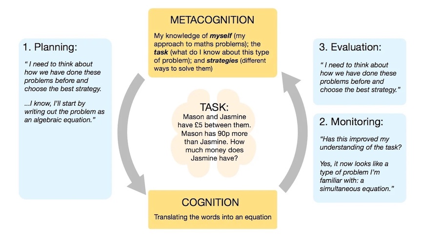 Metacognitive learning model