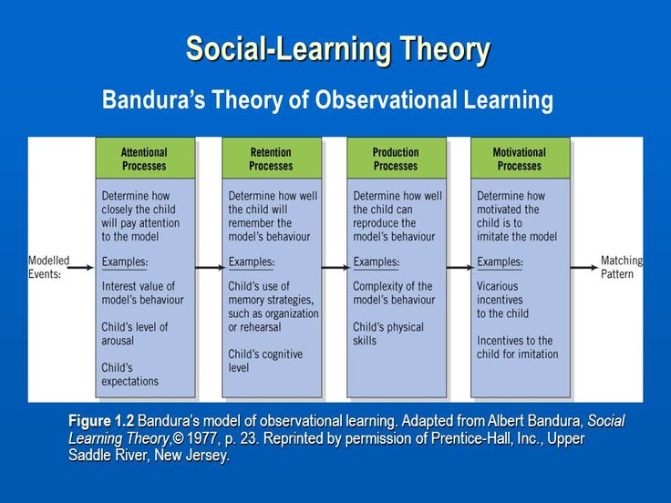 Banduras theory of observational learning