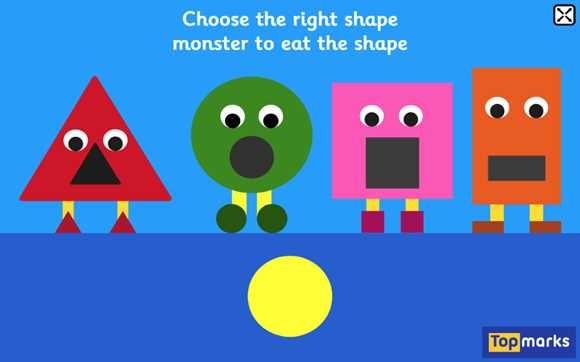 Topmarks interactive maths games