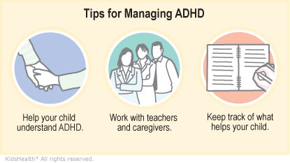 ADHD tips after a test