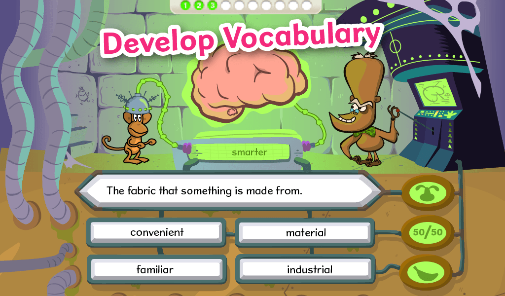Developing vocabulary with Nessy
